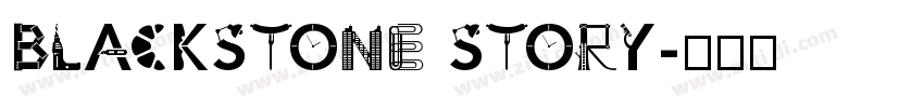 Blackstone Story字体转换